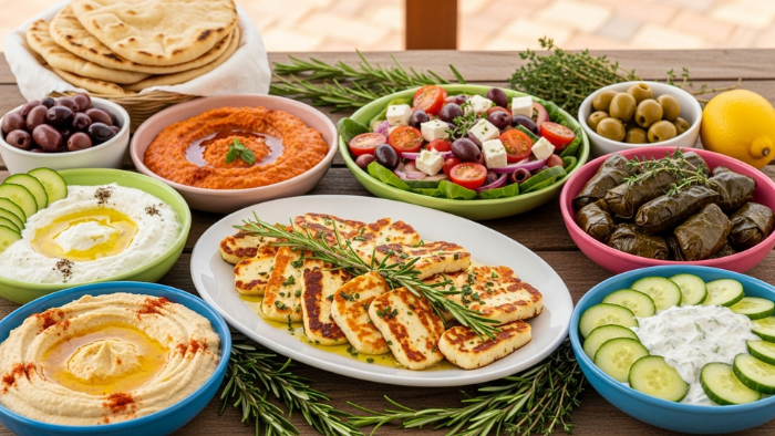 Mediterranean food.