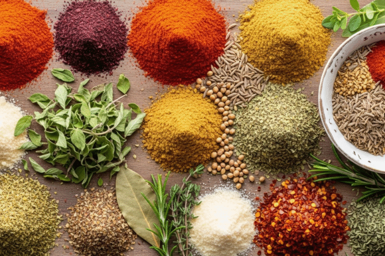 Mediterranean spices.