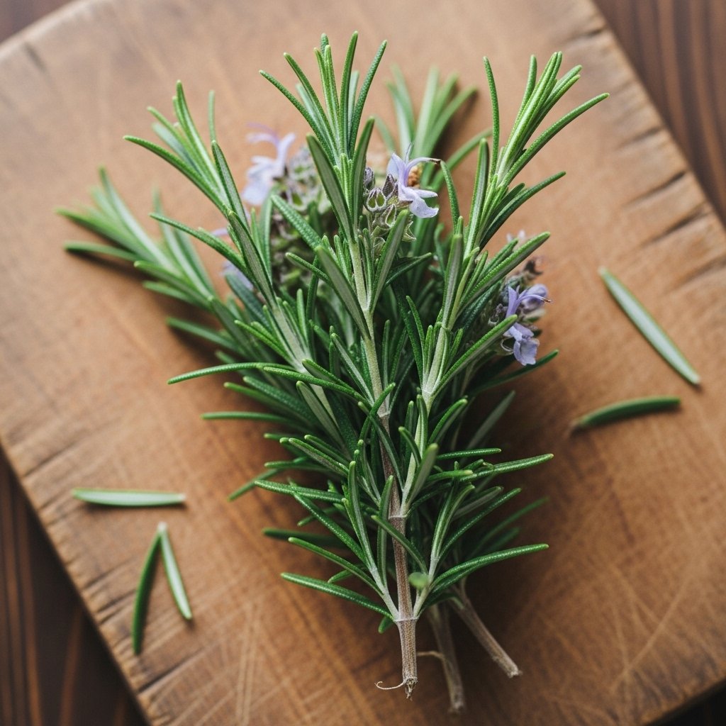 Rosemary, a Mediterranean spice.